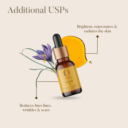 Ohria Ayurveda Kumkumadi Skin Brightening Elixir